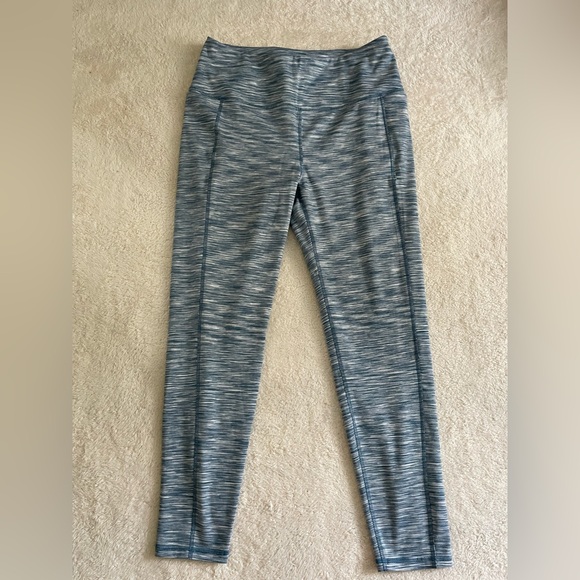 Spyder Blue and White Striped Activewear - Picture 1 of 5
